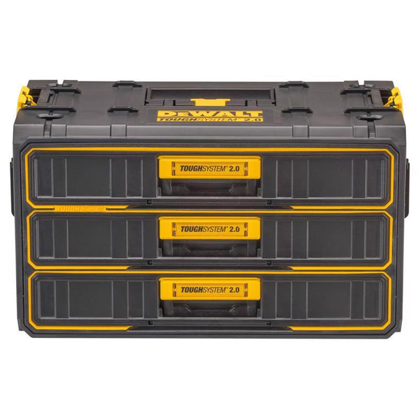 DeWalt ToughSystem 2.0 21.3 in. Tool Box Black/Yellow - Open Box