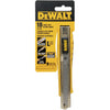 DeWalt 6-1/4 in. Sliding Snap-Off Utility Knife Black/Yellow 1 pk