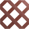 Grid Axcents 48 in. W X 8 ft. L Adobe Plastic Lattice Panel