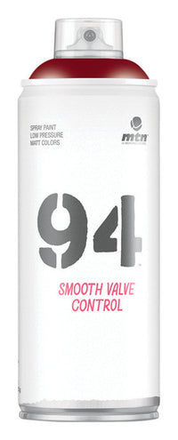 MTN 94 Matte Bordeaux Red Spray Paint 11 oz (Pack of 6).