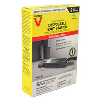 Victor Fast-Kill Toxic Bait Station For Mice 0.75 2 pk