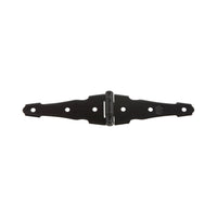 National Hardware 4 in. L Black Steel Ornamental Strap Hinge 1 pk