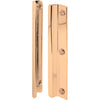Prime-Line 6 in. H X 6 in. L Brass-Plated Steel Latch Guard - Open Box