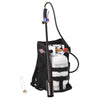 Flame King 100K BTU Torch With Carrier Backpack & 10lb LP Cylinder 10 lb Weed Burner Weed Torch Kit