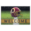 NFL - Washington Redskins Rubber Door Mat - 18in. x 30in.