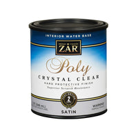 Aqua Zar Satin Clear Water-Based Polyurethane 1 Qt. - Deal of The Week