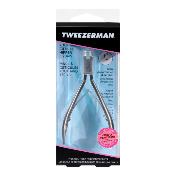 Tweezerman - Alicate para cutículas Rockhard - 1 unidad, 1 unidad