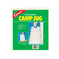 Coghlan's White Expandable Camp Jug 12.000 in. H X 10.375 in. W X 2 in. L 2 gal 1 pk