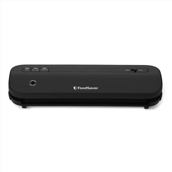 Selladora al vacío para alimentos FoodSaver negra