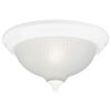 Westinghouse 6.13 in. H X 13 in. W X 13 in. L White Ceiling Light