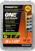 Hillman POWERPRO ONE No. 10 X 1-1/4 in. L Star Flat Head Multi-Material Screw 1 lb 133 pk