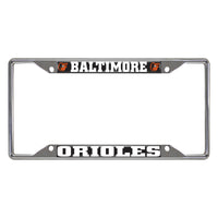 MLB - Baltimore Orioles Metal License Plate Frame