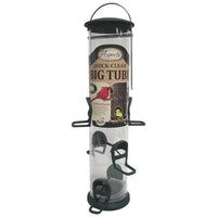 Quick-Clean Big Tube Seed Feeder, Spruce, 3.5 qt.Cap