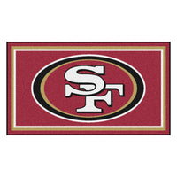 NFL - San Francisco 49ers 3ft. x 5ft. Plush Area Rug