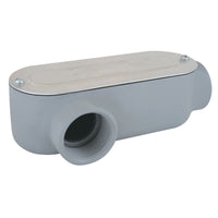Sigma Engineered Solutions 3/4 in. D Die-Cast Aluminum Conduit Body For Rigid/IMC 1 pk