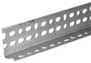 SteelWorks 0.075 in. X 2-1/4 in. W X 36 in. L Zinc Plated Steel Slotted Angle
