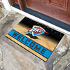 NBA - Oklahoma City Thunder Rubber Door Mat - 18in. x 30in.
