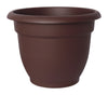 Bloem Terrapot Chocolate Resin UV-Resistant Bell Ariana Planter 6.5 H x 6 Dia. in.