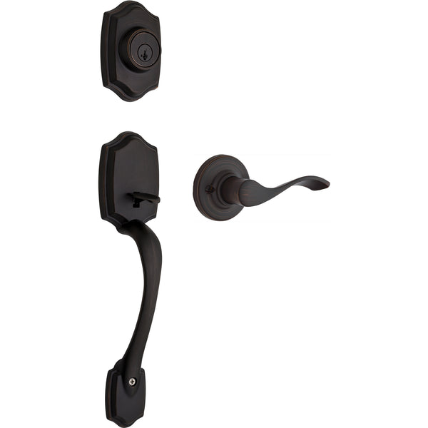 GLC9471 BDH/BLM11P SMT MS 4LS1S2 Juego de manijas Brentwood con Belmont - Bronce veneciano