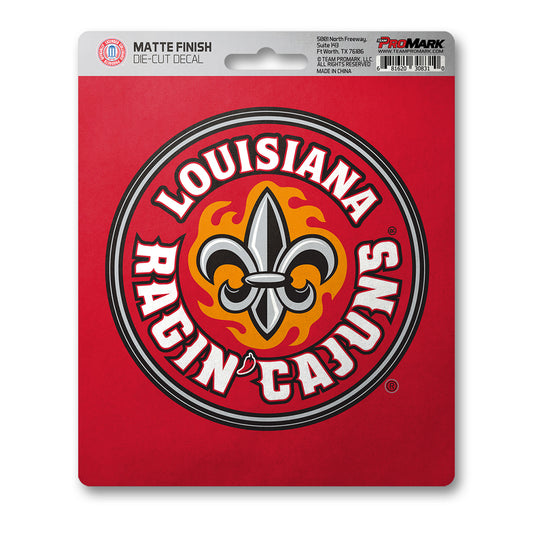 University of Louisiana-Lafayette Matte Decal Sticker