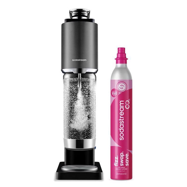 SodaStream Sparkling Water Machine Black 1 L Sparkling Water Maker Kit 1 each
