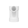 Charlotte Pipe Schedule 40 4 in. Hub X 4 in. D Hub PVC Long Turn Wye 1 pk