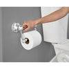 Delta 5 in. L Polished Chrome Stainless Steel Toilet Paper Holder with Assist Bar