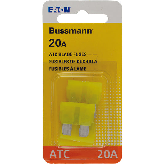 Bussmann 20 amps ATC Mini Automotive Fuse 5 pk