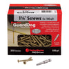 FastenMaster GuardDog No. 10 X 1-5/8 in. L Gold Phillips/Square Bugle Head Deck Screws 350 pk - Deal of The Week