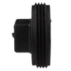 Charlotte Pipe 2-1/2 in. MPT X 2-1/2 in. D MPT ABS Plug