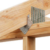 Simpson Strong-Tie 4 in. H X 4 in. W 18 Ga. Galvanized Steel Hurricane Tie - Deal of The Week