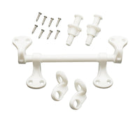 Plumb Pak Toilet Seat Hinge White Plastic For Universal