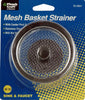 PlumbCraft 3-1/2 in. D Stainless Steel Strainer Basket Silver