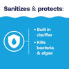 HTH Pool Care 1" Tablet Chlorinating Chemicals 5 lb (Pack of 3) - Open Box