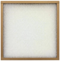 AAF Flanders EZ Flow II 10 in. W x 24 in. H x 1 in. D Fiberglass Air Filter (Pack of 12) - Open Box