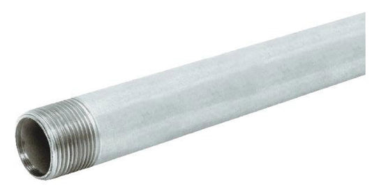 Merfish Pipe & Supply 1-1/2 in. D X 10 ft. L Galvanized Pipe