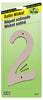 Hy-Ko 4 in. Gray Nickel Number 2 Nail-On 1 pc. (Pack of 10)