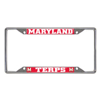 University of Maryland Metal License Plate Frame