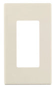 Leviton R78-80301-00t Light Almond Decora Plus Screwless Snap-On Wallplate (A)