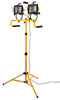 Designers Edge Halogen Die Cast Aluminum Work Light 1000W with Stand for Indoor/Outdoor