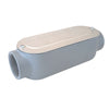 Sigma Engineered Solutions 1 in. D Die-Cast Aluminum Conduit Body For Rigid/IMC 1 pk