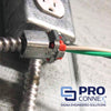 Sigma Electric ProConnex 3/8 in. D Die-Cast Zinc Double Snap Lock Connector For AC, MC and FMC/RWFMC