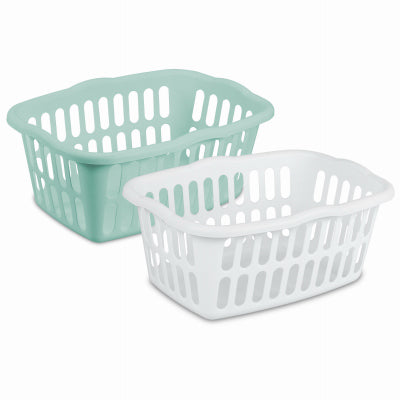 Sterilite Assorted Plastic Laundry Basket (Pack of 12)