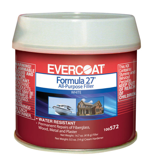 Evercoat Water Resistant All-Purpose Fiber Glass Paint Can 14.7 oz.