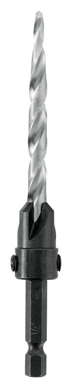 Irwin 1/4 in. D High Speed Steel Wood Countersink 1 pc - Open Box