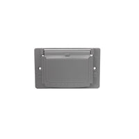 Sigma Engineered Solutions Rectangle Die-Cast Metal 1 gang 2.83 in. H X 4.57 in. W Horizontal GFCI C