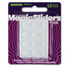 Magic Sliders Vinyl Self Adhesive Bumper Pads Clear Round 1/2 in. W X 1/2 in. L  (Pack of 6)