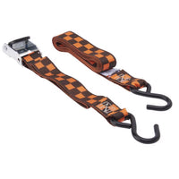 Keeper 1.25 in. W X 8 ft. L Black/Orange Tie Down Strap 400 lb 4 pk