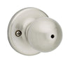 Kwikset  Polo  Satin Nickel  Steel  Privacy Knob  3  Right or Left Handed