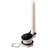 PlumbCraft Flush Valve Black/White For American Standard